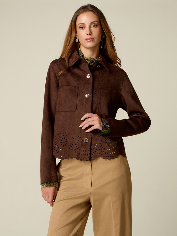Veste avec finition ajour&eacute;e