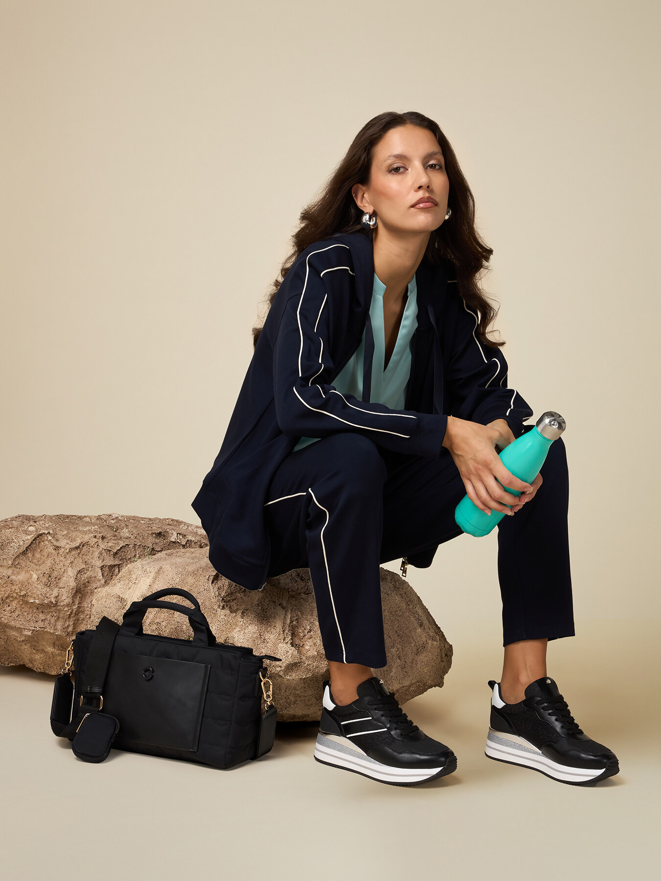 Soft touch joggers image number 0