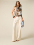 Viscose blend palazzo pants image number 0