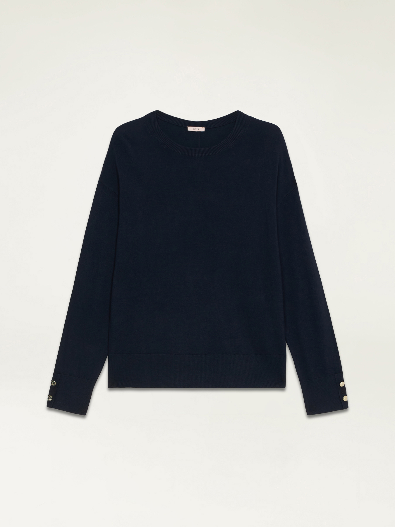 Pullover mit Knopfverschluss hinten image number 3