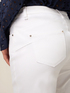 Skinny-Hose aus Baumwolle und Tencel mit Schmuckknopf image number 2
