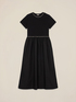 Zweistoffiges Kleid mit Strass image number 3