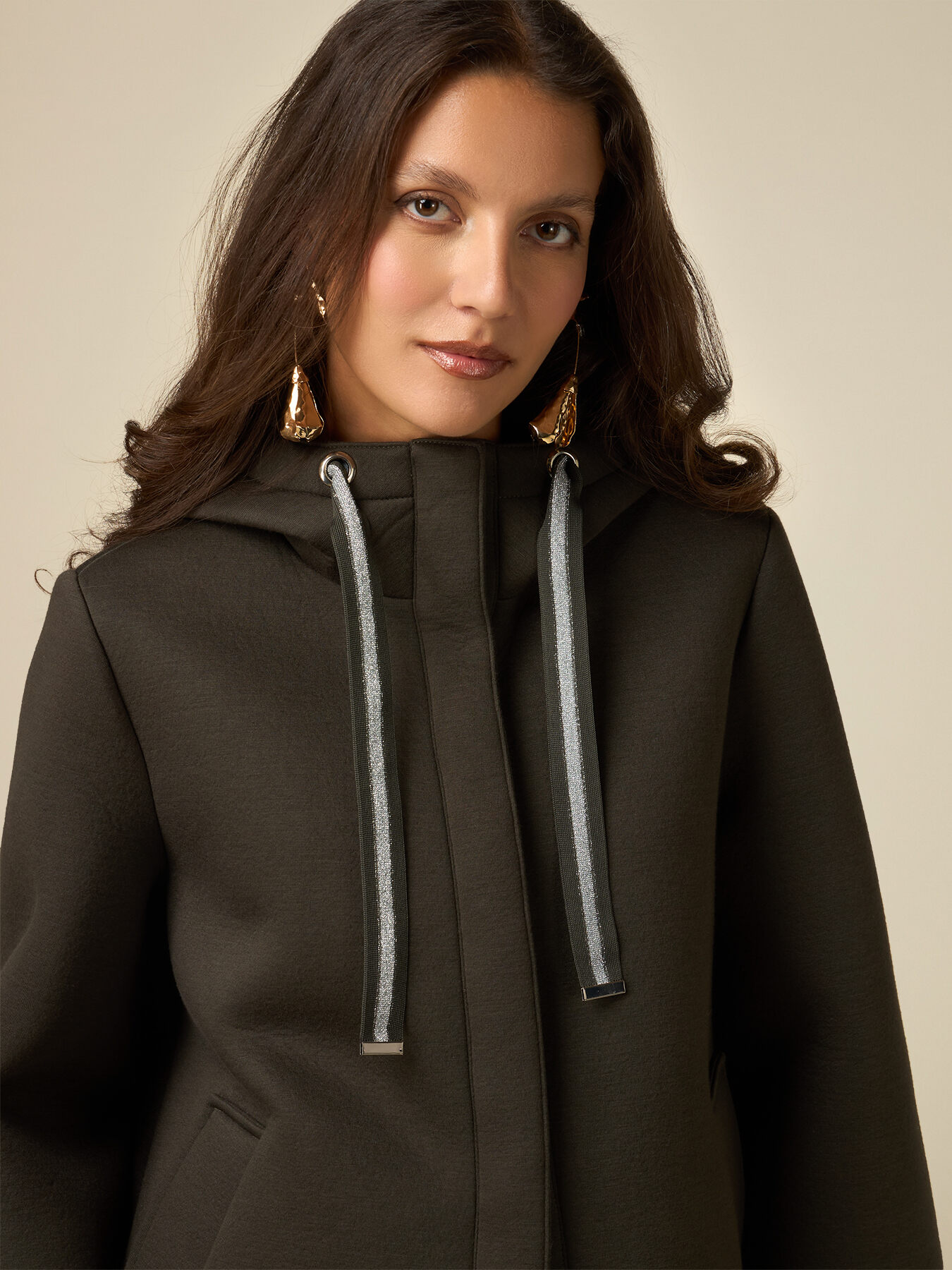 Scuba fabric cape image number 3