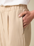 Pantaloni din serj de viscoză image number 2