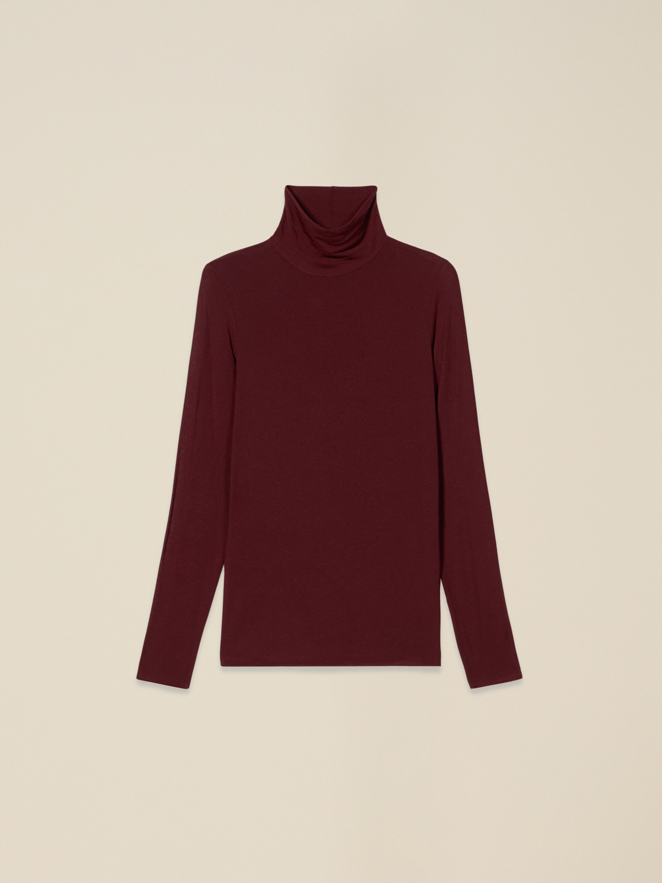 T-Shirt Rollkragen Modal-Mischung image number 3