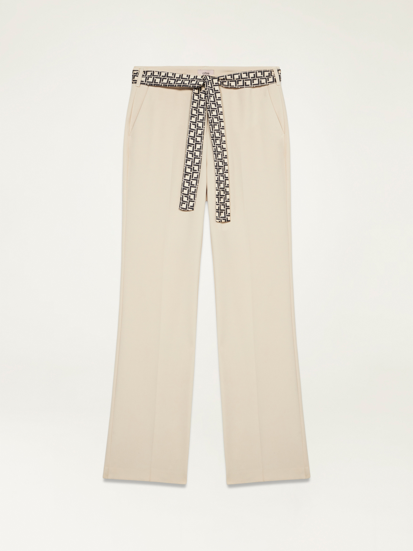 Pantaloni palazzo con fusciacca image number 4
