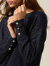 Lurex cashmere blend sweater image number 2