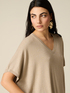 Kimono-Pullover aus Lurex image number 2