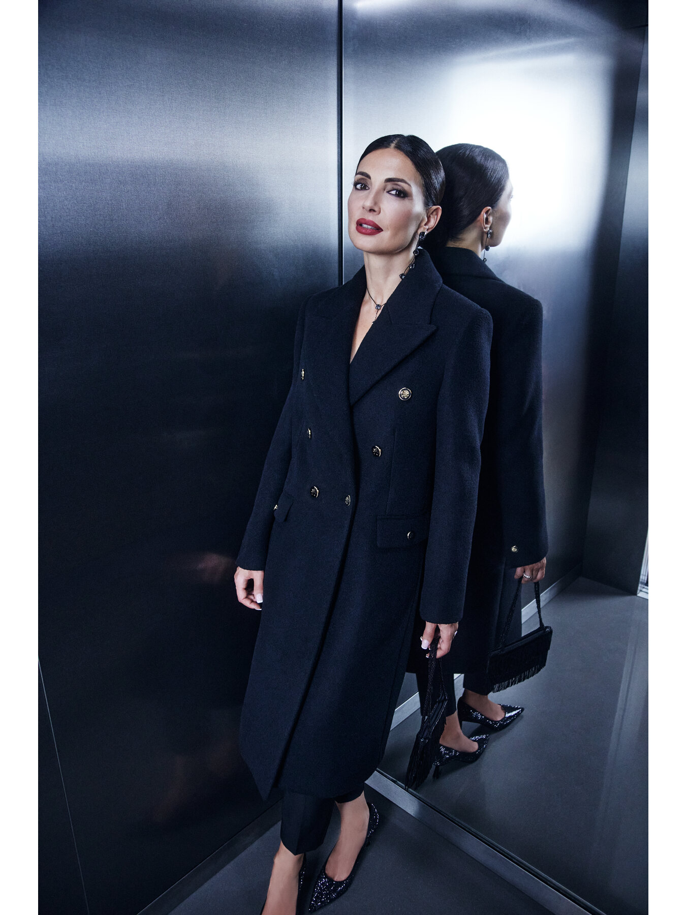 Coat Cappotto Twin Set Bianco E Nero Cappotto Zara Bianco E Nero