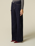 Flare-Jeans mit Kristallen image number 3