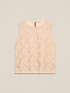 Top in georgette con applicazioni image number 3
