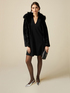 Dress with velvet details image number 3