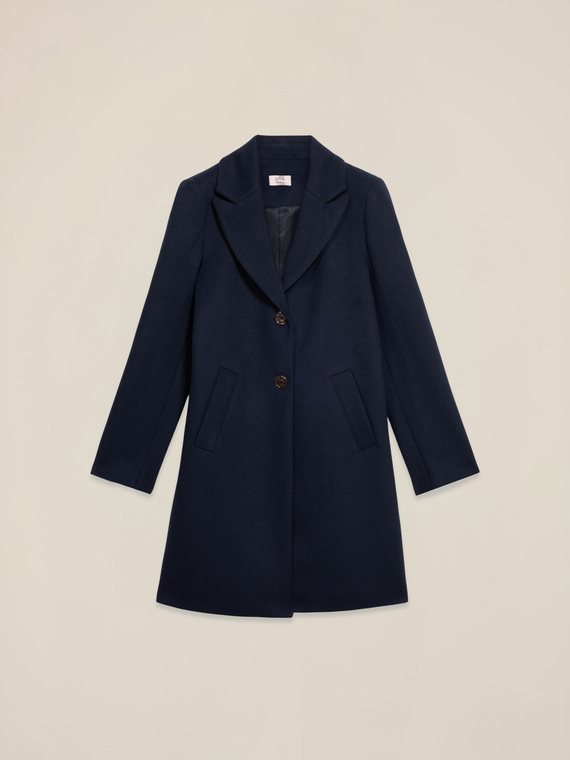 Manteau long en drap