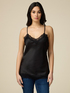Satin and lace top image number 1