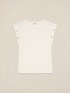 Tricou cu nasturi decorativi image number 4