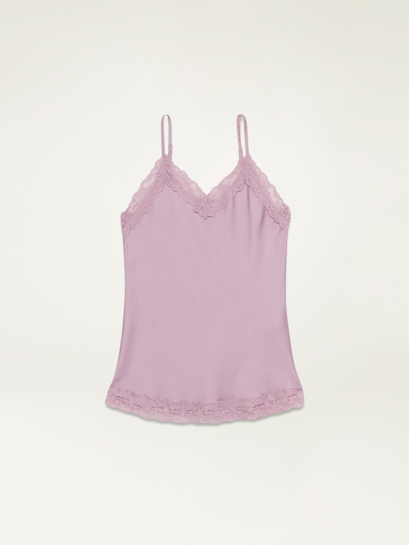 Top lingerie en satin et dentelle image number 3