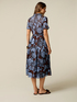 Cotton shirt dress with print image number 1