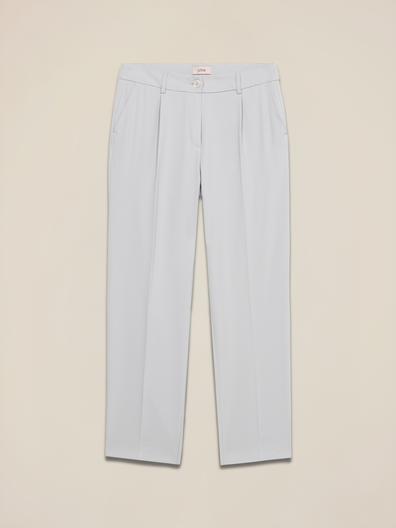 Pantaloni din țesătură fluidă image number 4