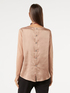 Dual-fabric wool blend sweater image number 1