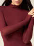 Modal blend turtleneck t-shirt image number 2