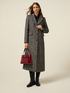 Long herringbone coat image number 4