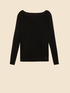 Pullover aus Viskosegemisch mit weitem Ausschnitt image number 3