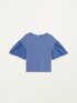 T-shirt with poplin sleeves image number 3
