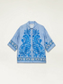 Patterned viscose shirt image number 3