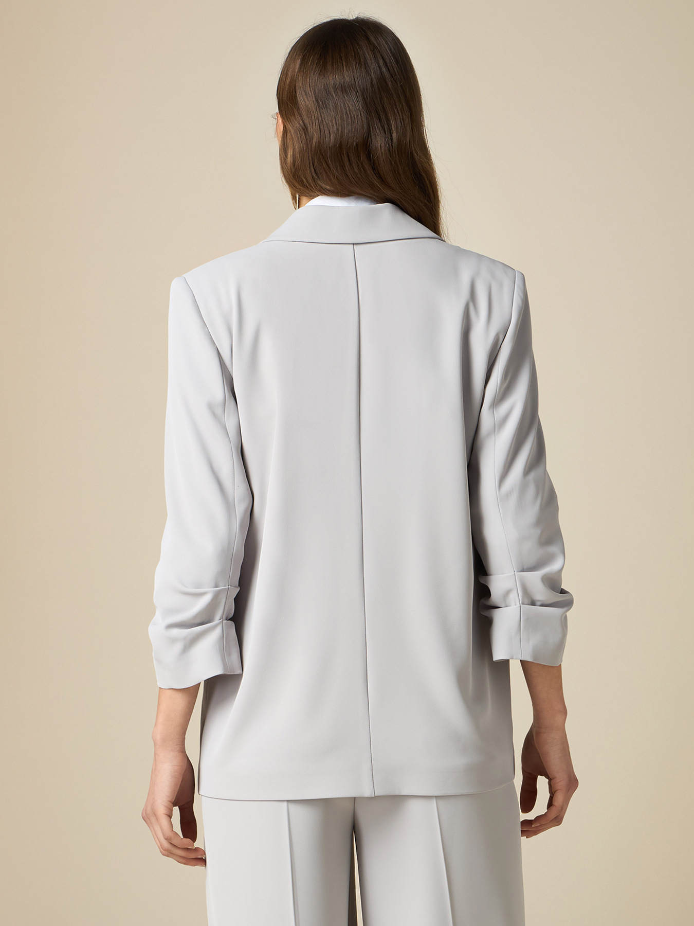 Blazer de tejido vaporoso image number 1