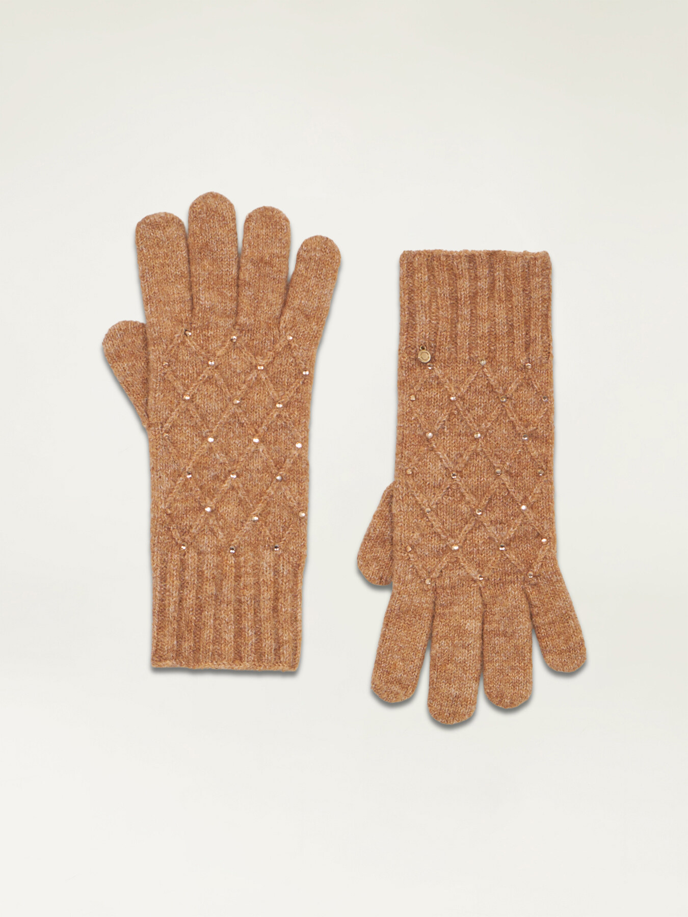 Wool blend gloves image number 1