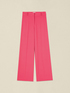Palazzo pants in fluid fabric image number 4