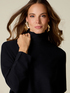 Turtleneck in knit fabric image number 2