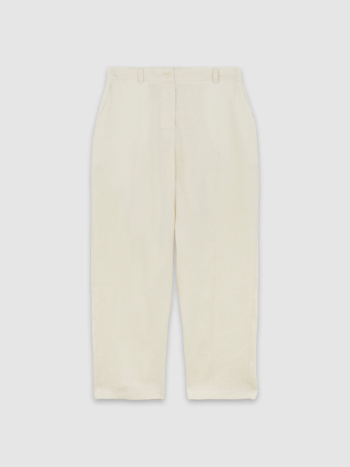 Linen blend chinos image number 3