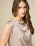 Blusa en raso de viscosa image number 2