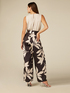 Jumpsuit with patterned trousers image number 1
