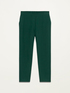 Linen blend trousers image number 4