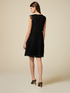 Short dress with lace inserts image number 2