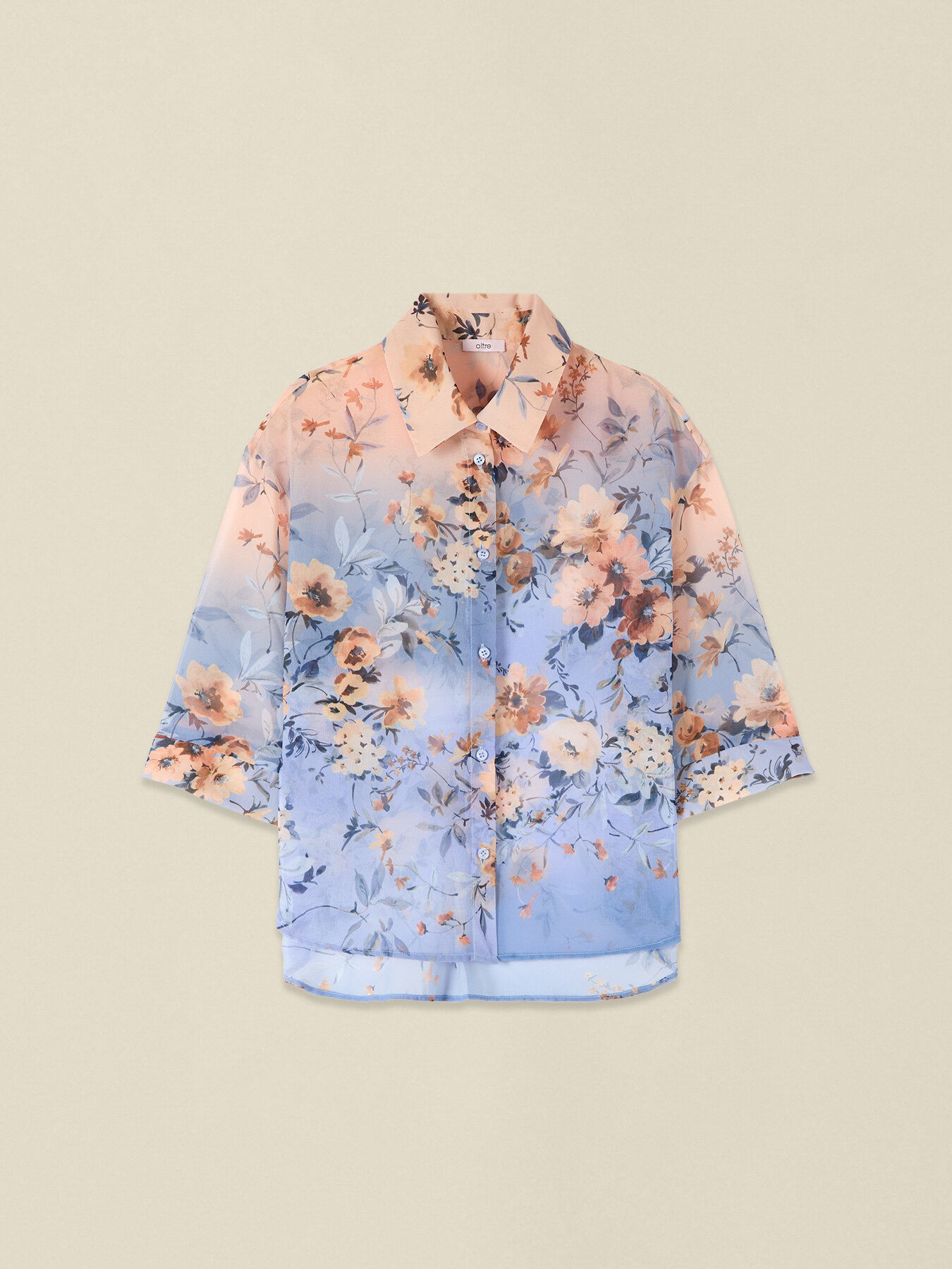 Camisa boxy estampada image number 3