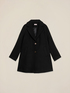Mid-length coat with buttons image number 3