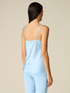 Top lingerie in raso e pizzo image number 1