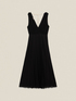 Langes Plissee-Kleid mit R&uuml;schen image number 4