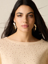 Sweater with micro crystals image number 2