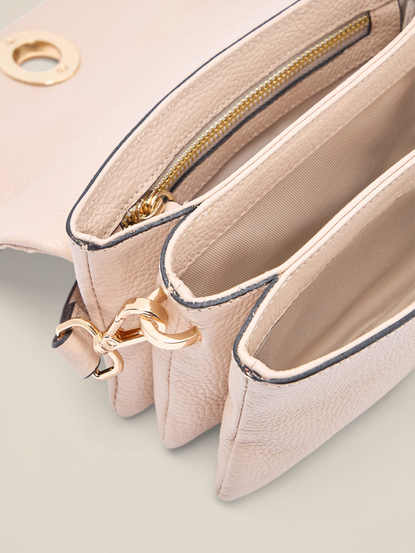 Borsa crossbody in vera pelle image number 7