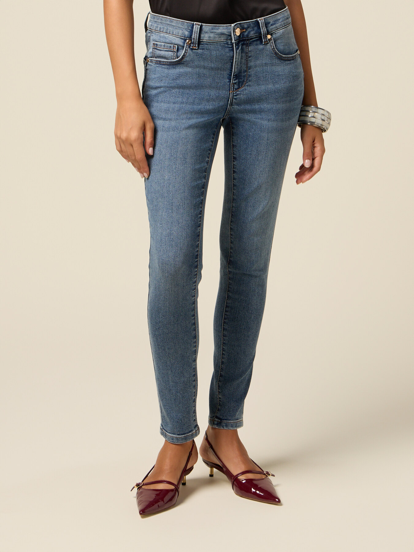 Jean skinny délavé image number 3