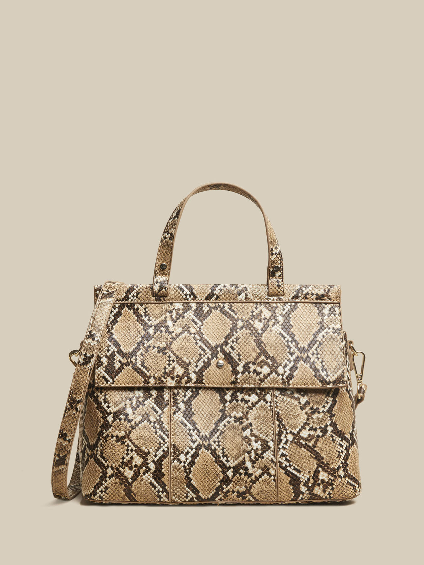 Handtasche mit Reptil-Optik image number 1