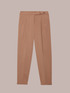 Pantaloni con pieghe e cinturino image number 3