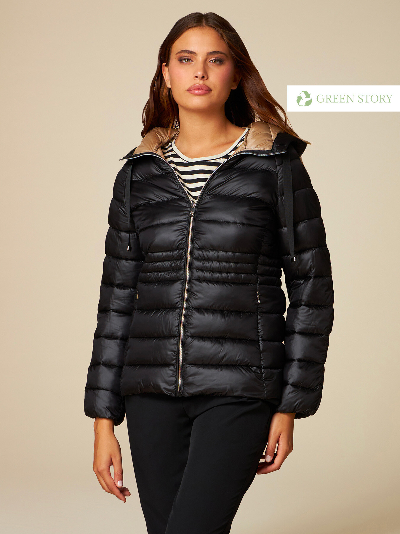 Piumino lightweight in fibre riciclate image number 0