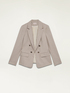 Blazer con pespuntes de tipo sastre image number 3