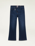 Eco-friendly flare jeans with charms image number 4
