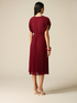 Robe midi en georgette pliss&eacute;e image number 1
